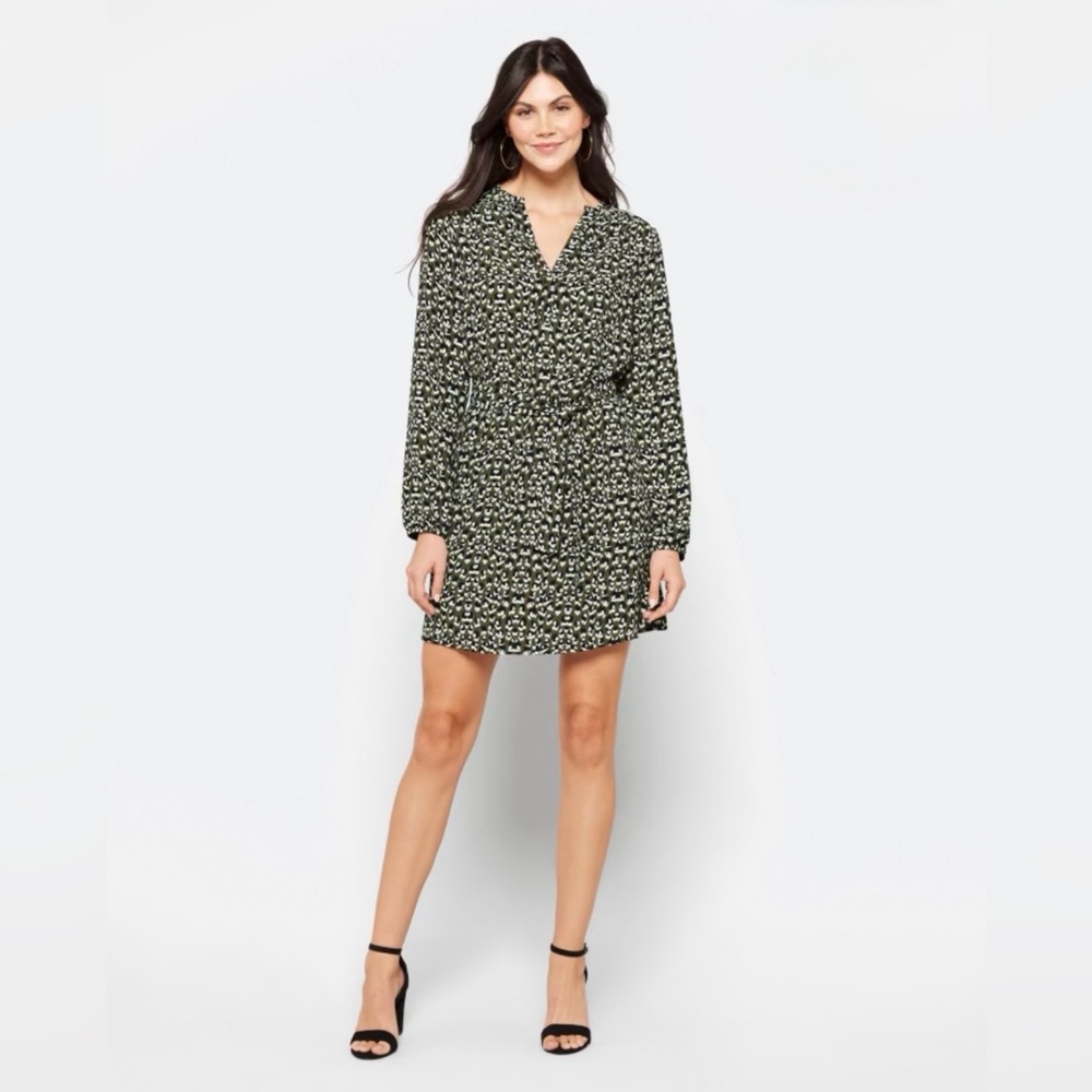 NINE BRITTON Ellery Long Sleeve Dress